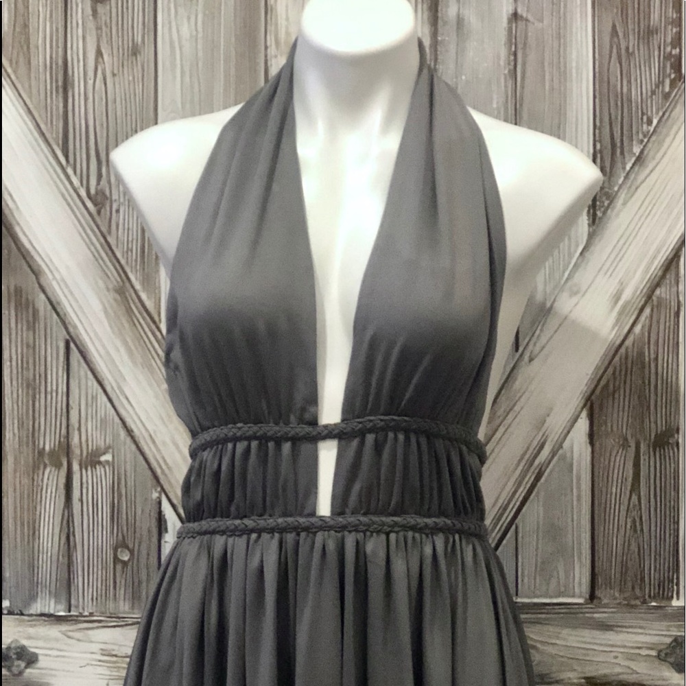 NWT Sexy Angel Biba Mini Halter Dress